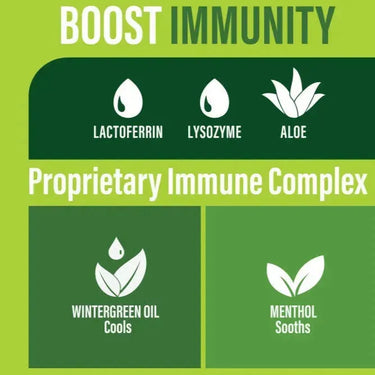 Immunity Respiratory Defense Lozenges, Drug Free (Lemon Honey)
