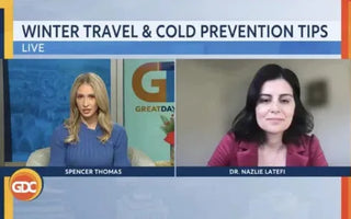 Winter Travel & Cold Prevention Tips: Dr. Nazlie Latefi Featured on KWGN 2 Colorado