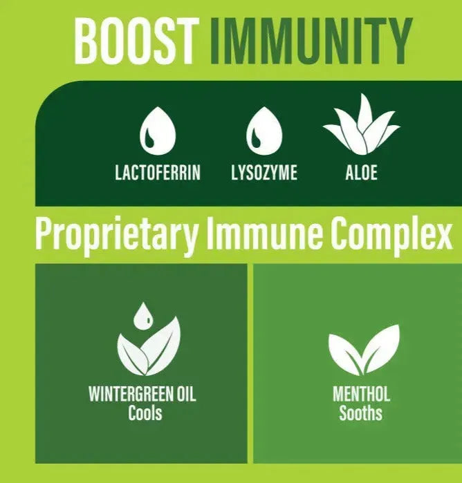 Immunity Respiratory Defense Lozenges, Drug Free (Lemon Honey)
